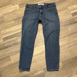GAP Dark Blue Skinny Ankle Jeans